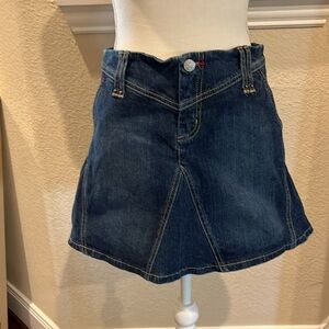 BCBG Maxazria Jeans Denim Skirt Size 4